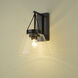 Penn 1 Light 11 inch Matte Black Wall Sconce Wall Light